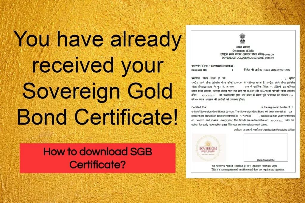 Online purchase of sovereign gold bond hotsell